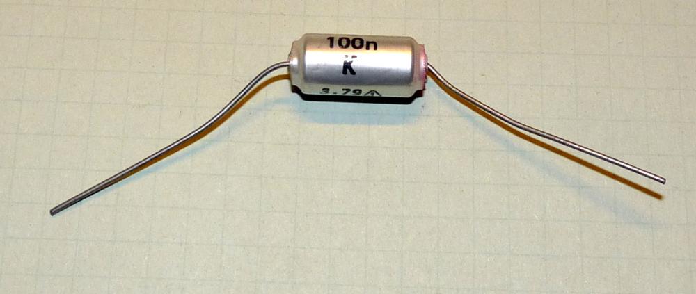 Kondensator 100nF, 160V, 10%, axial