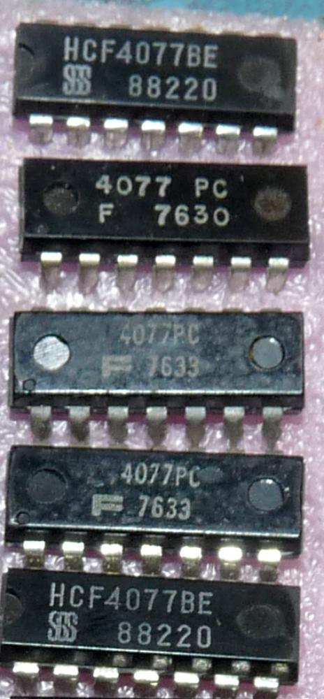 4077 (diverse), 4x 2-XNOR   (M)