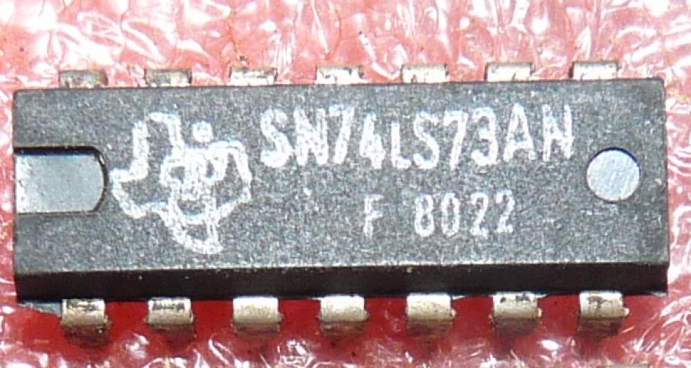 SN 74 LS 73, 2x JK-Flipflops