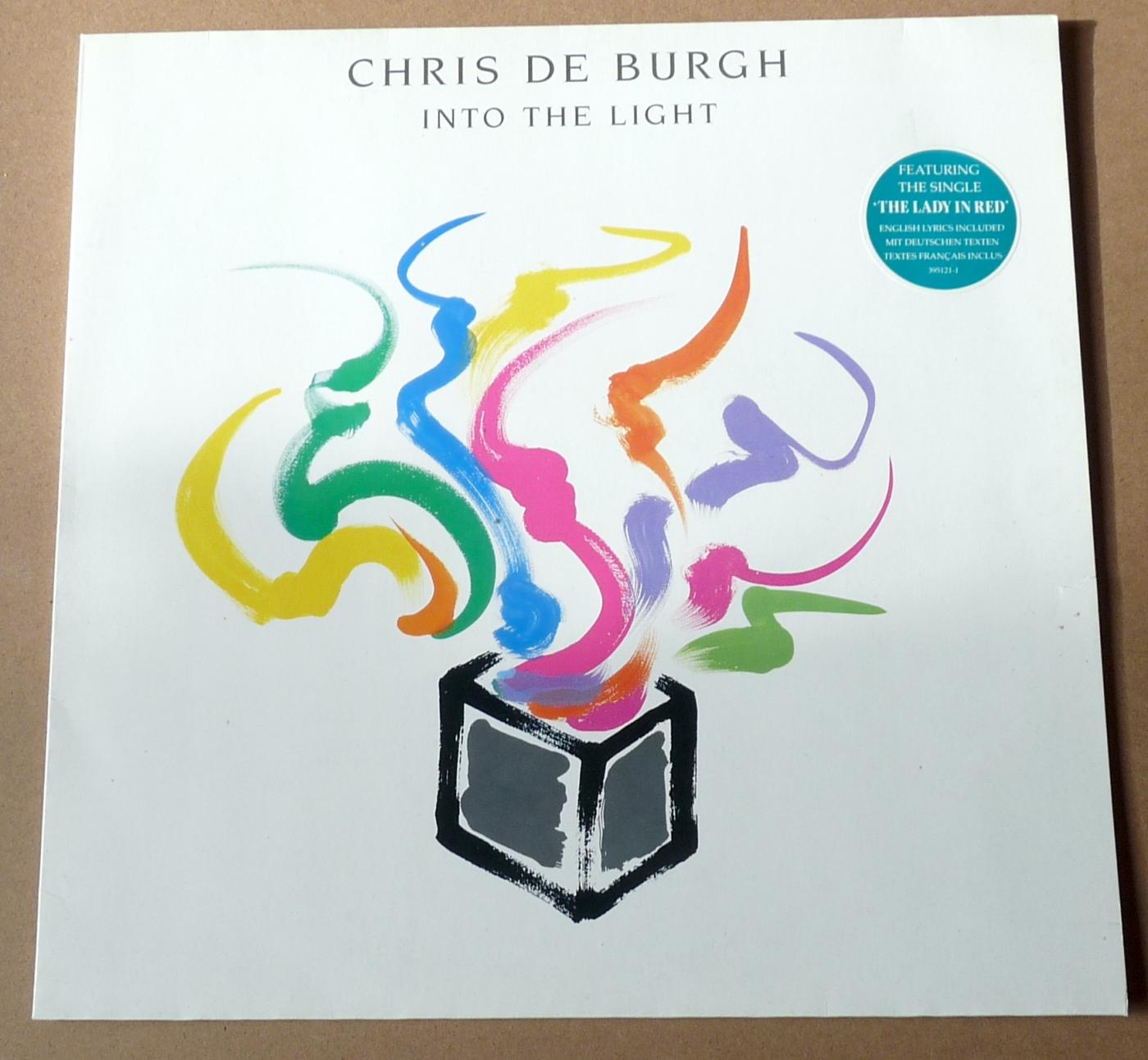 Chris De Burgh - Into The Light Beilage, A&M Records, 1986