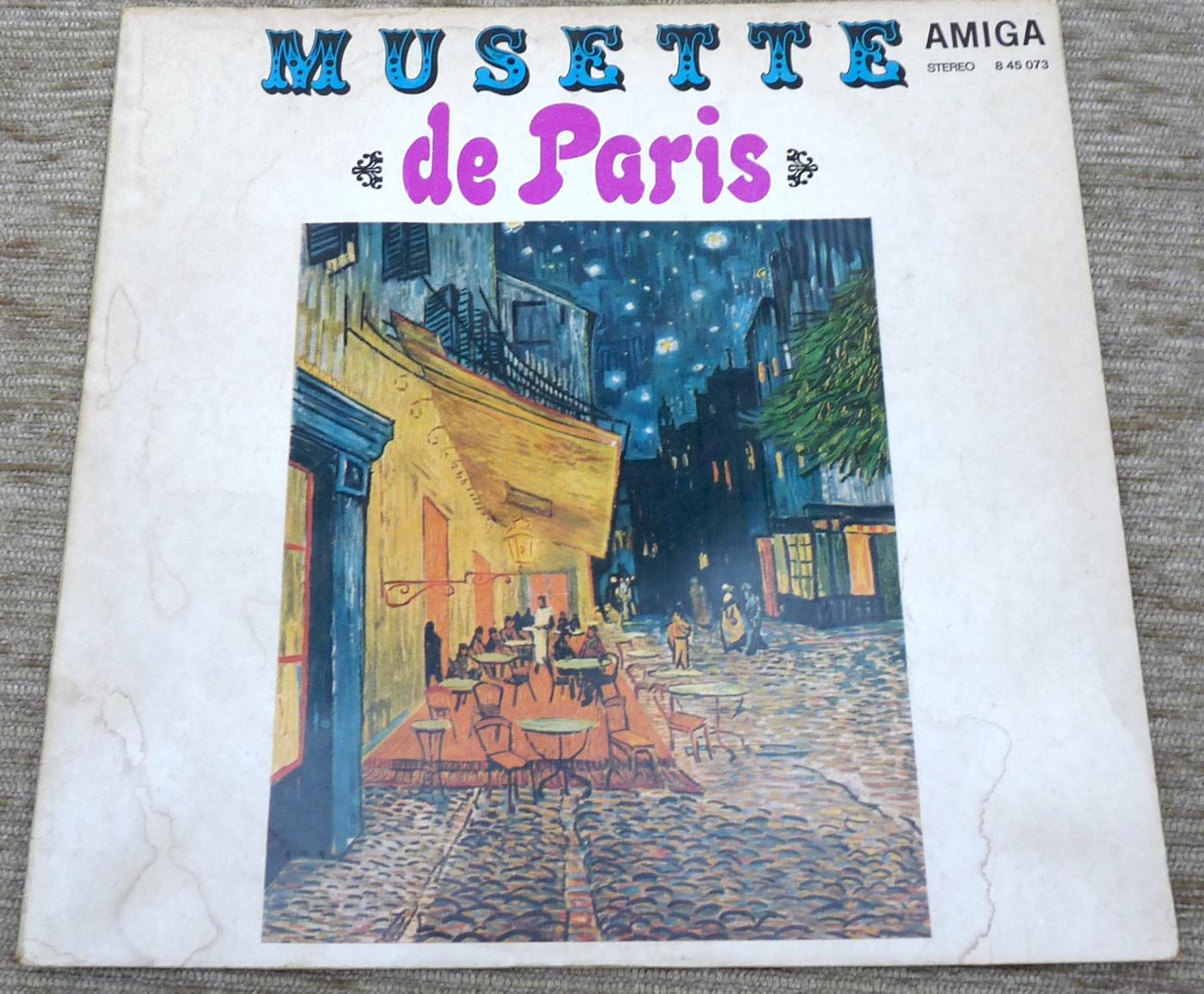 Amiga, 845073, Musette de Paris - René Maquet, DDR, 1970