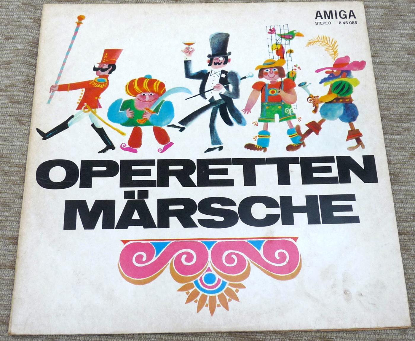 Amiga, 845085, Operetten Märsche, DDR, 1971