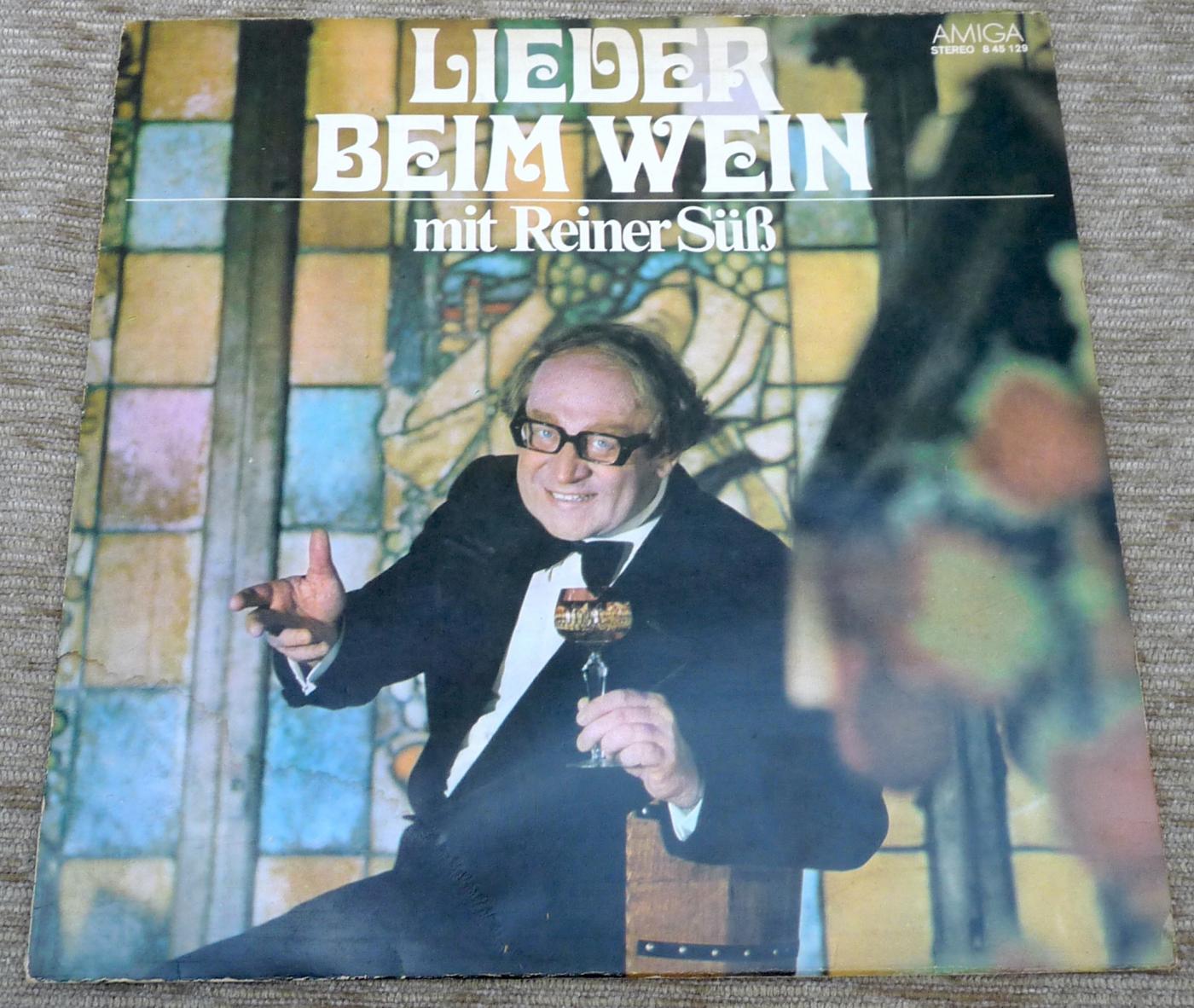 Amiga, 845129, Lieder beim Wein - Reiner Süss, DDR, 1977
