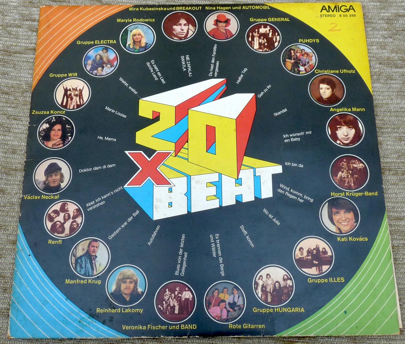 Amiga, 855399, 20x Beat, 1975