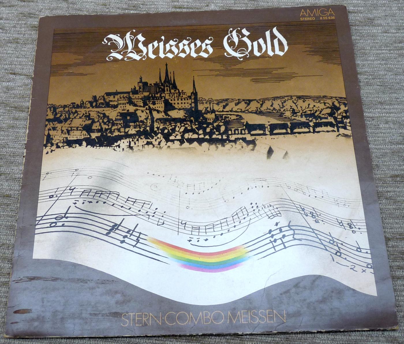 Amiga, 855636, Stern-Combo Meissen - Weisses Gold, DDR, 1978