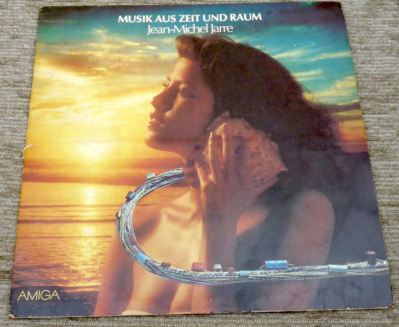 Amiga, 856054, Jean-Michel Jarre - Musik aus Zeit und Raum, Lizenz, DDR, 1984