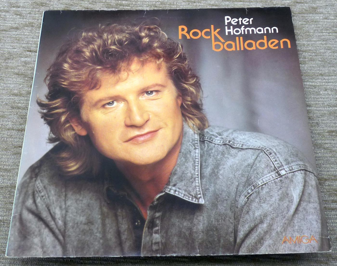Amiga, 856394, Peter Hofmann - Rock-Balladen, Lizenz, DDR, 1989