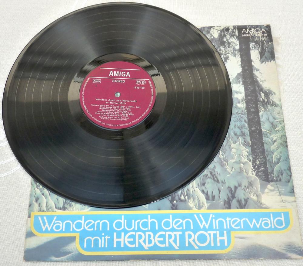 Amiga, 845130, Herbert Roth - Wandern durch den Winterwald, 1977