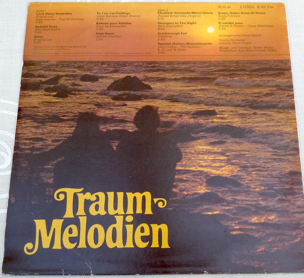 Amiga, 855932, Traum-Melodien internationaler Stars, 1983