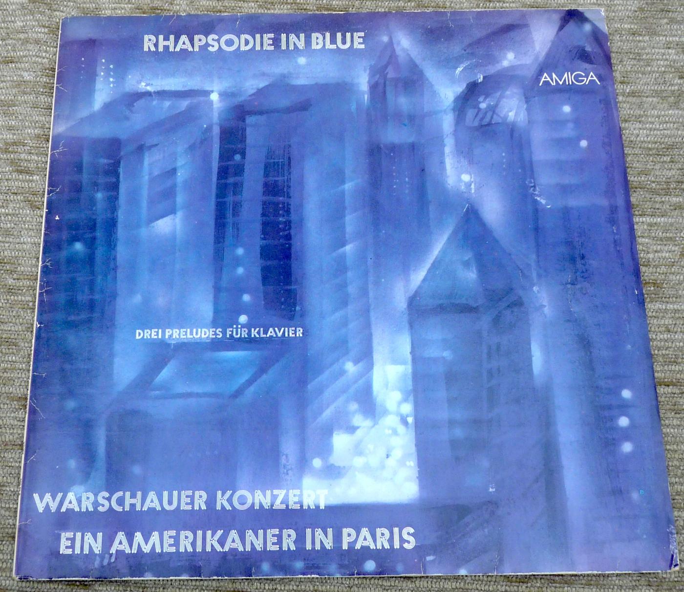 Amiga, 845056, George Gershwin - Rhapsodie in Blue u.a., DDR, 1986