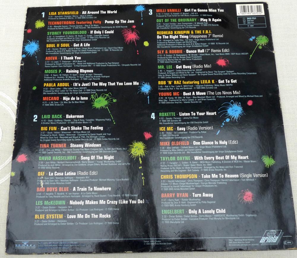 Ariola, 303751, Doppelalbum Neue Hits 90