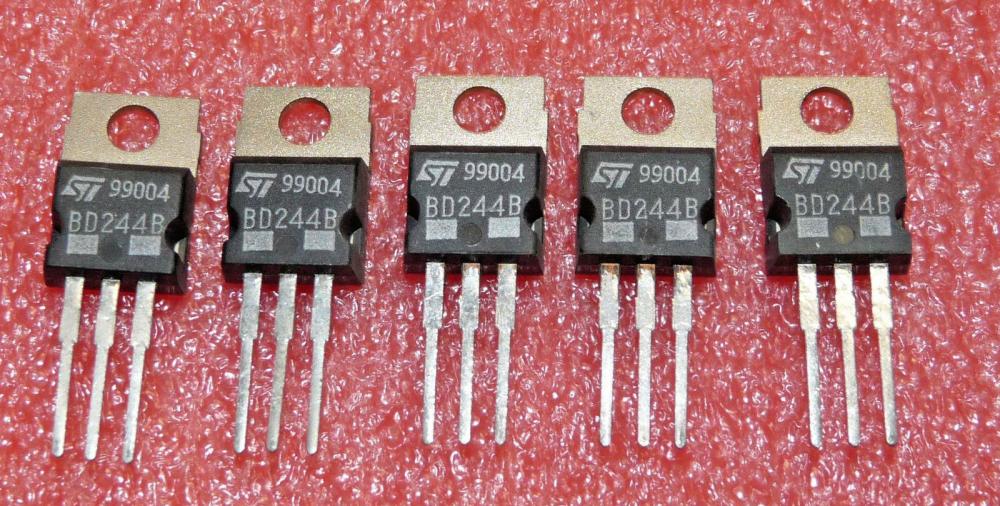 BD 244 B, pnp, 80 V, 6 A, 65 W, TO-220