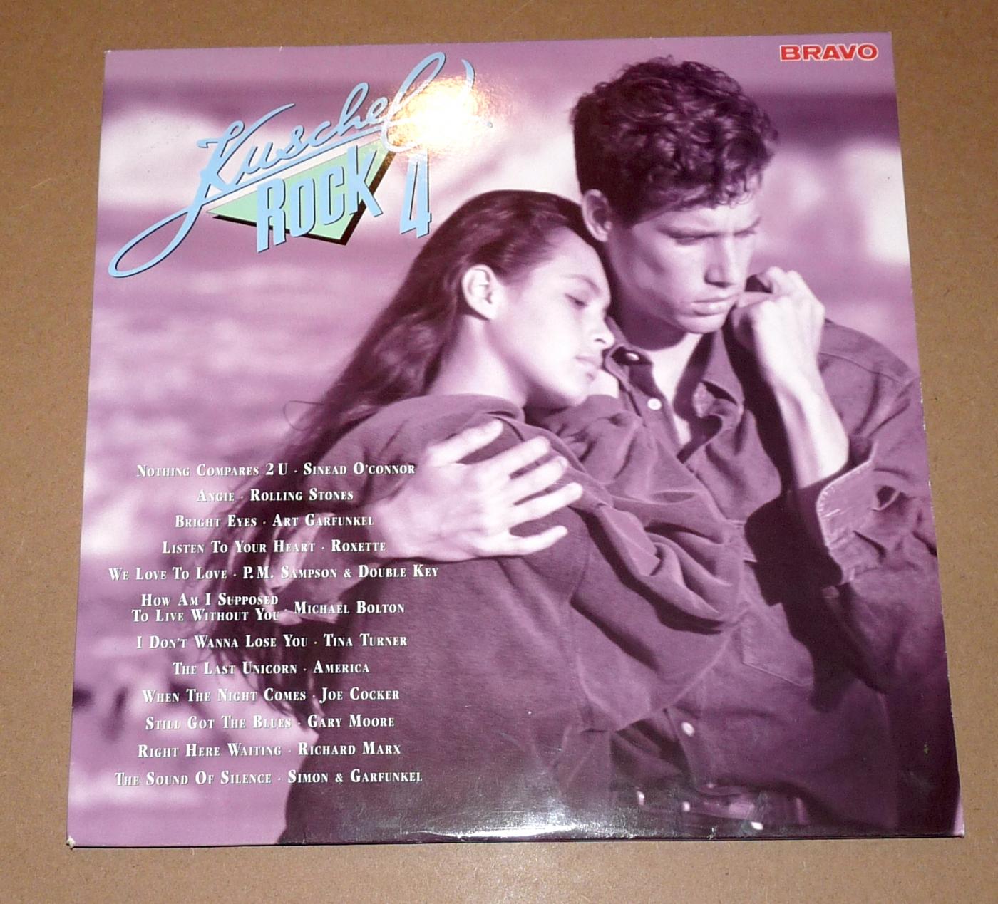 Kuschelrock 4, Sampler großer Stars, CBS, 1990