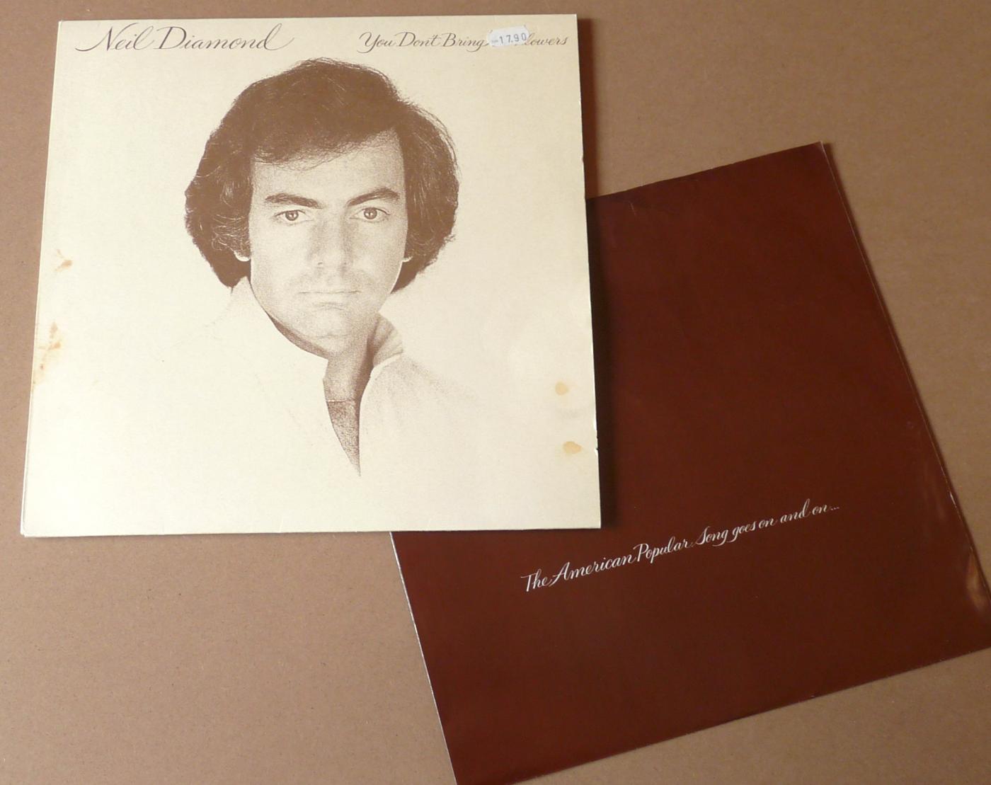 Neil Diamond - You Don&acute;t Bring Me Flowers, 1978, CBS