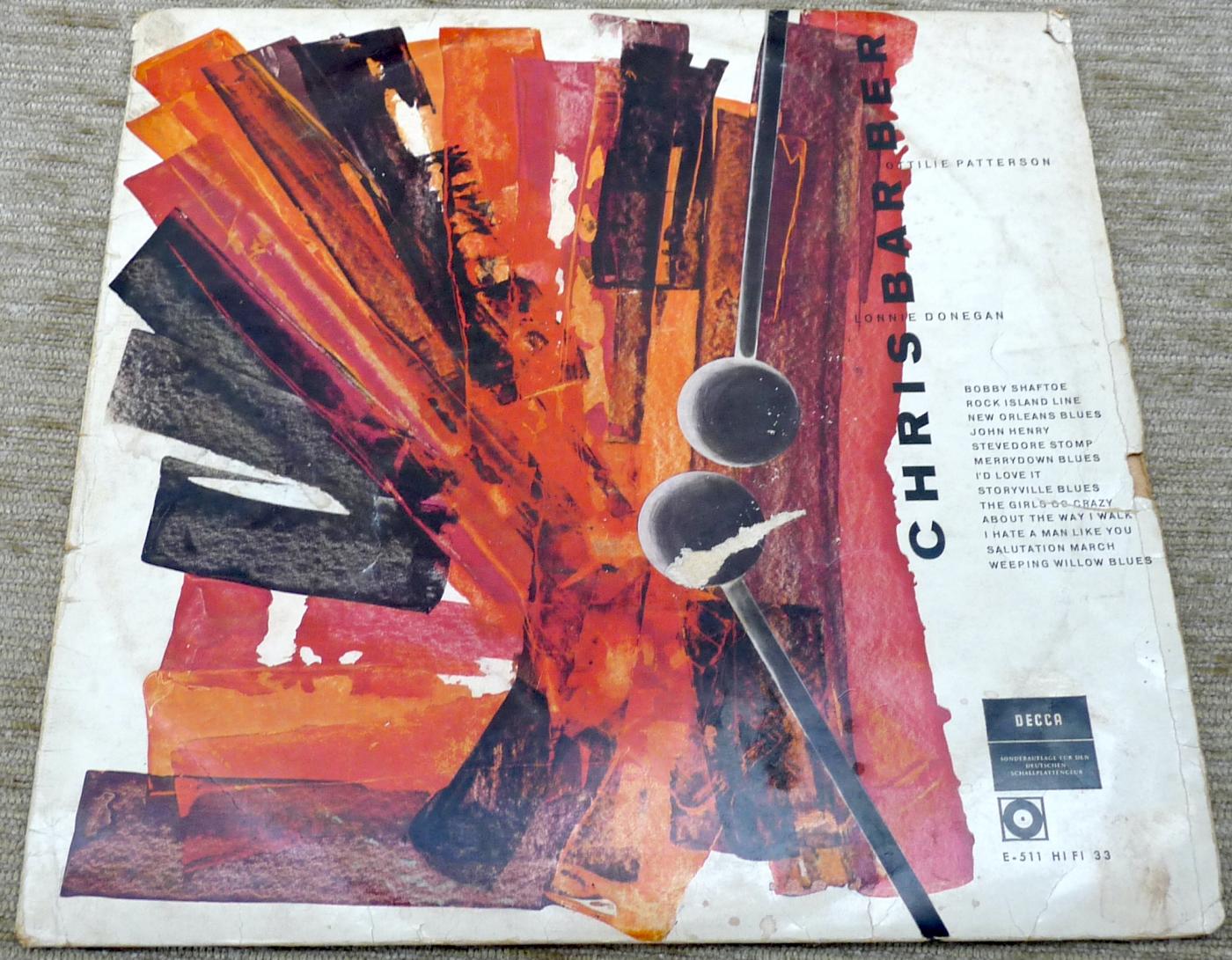 Decca, E-511, Chris Barber, Schallplattenclub