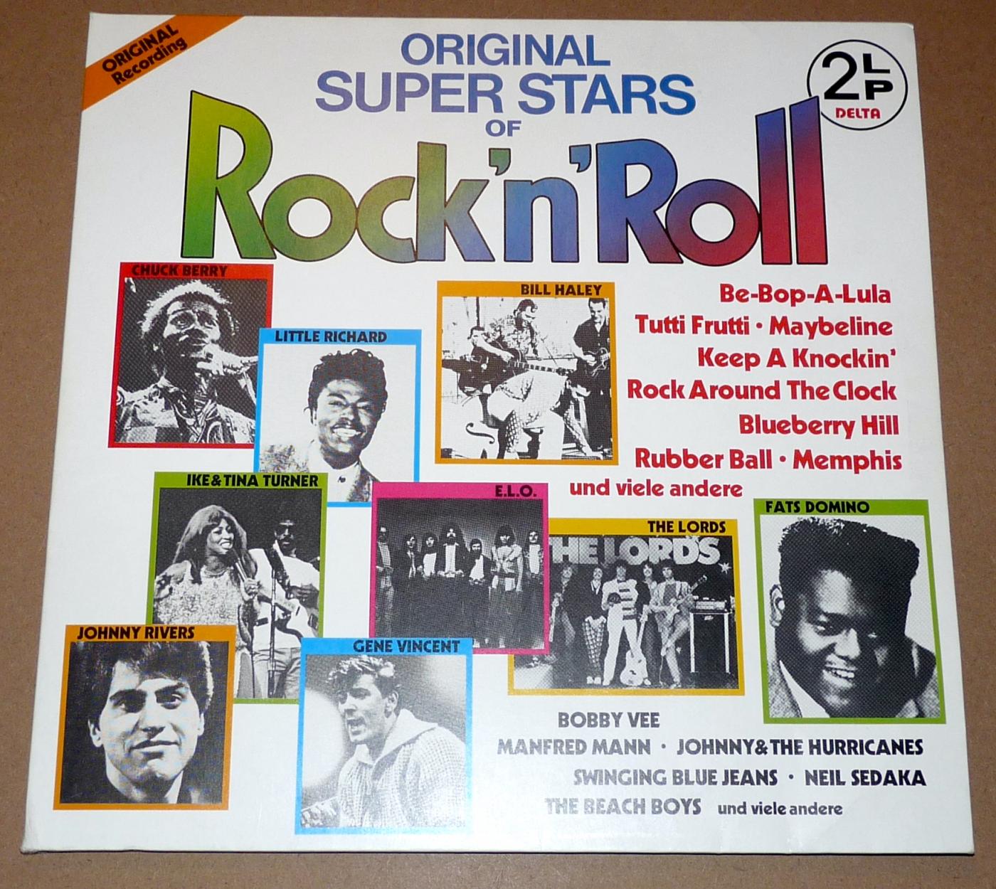 Original Super Stars of Rock N Roll, Delta, Deutschland, 2 LP