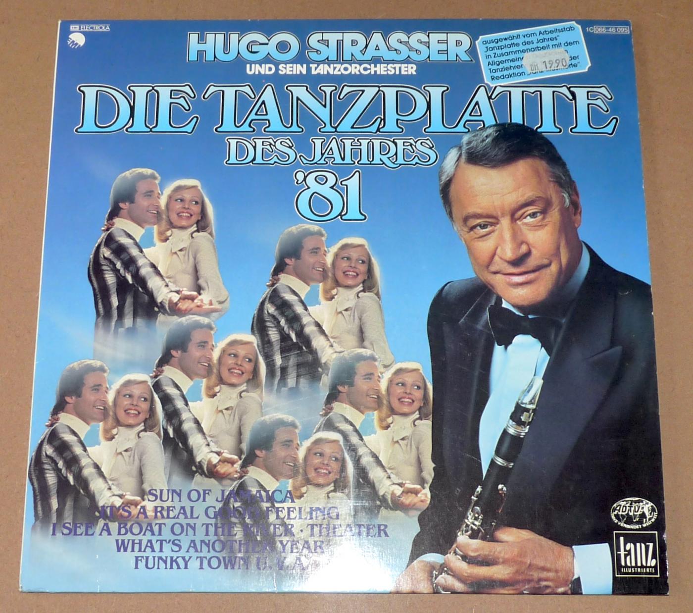 Hugo Strasser - Tanzplatte 81, Electrola, 1981