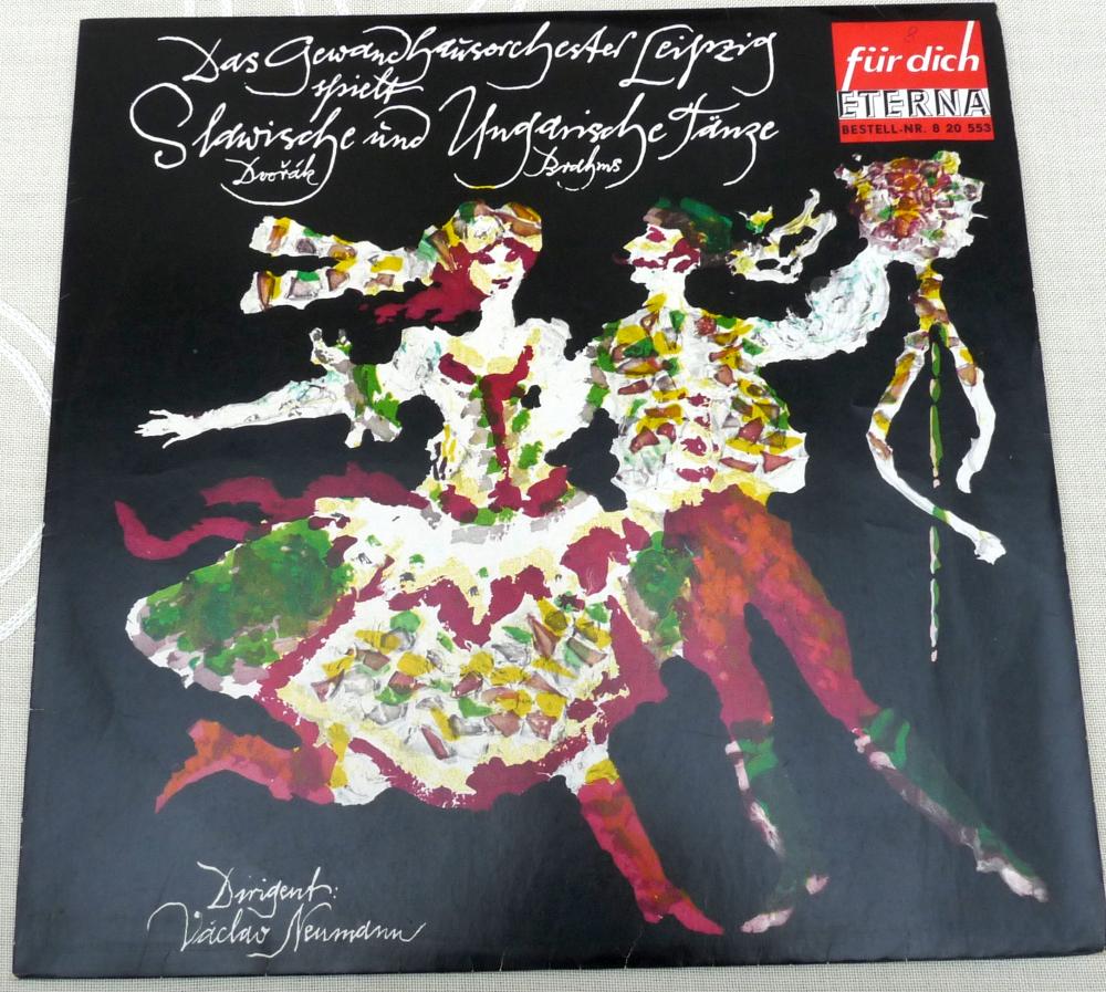 Eterna, 820553, Slawische und ungarische Tänze, DDR, 1966