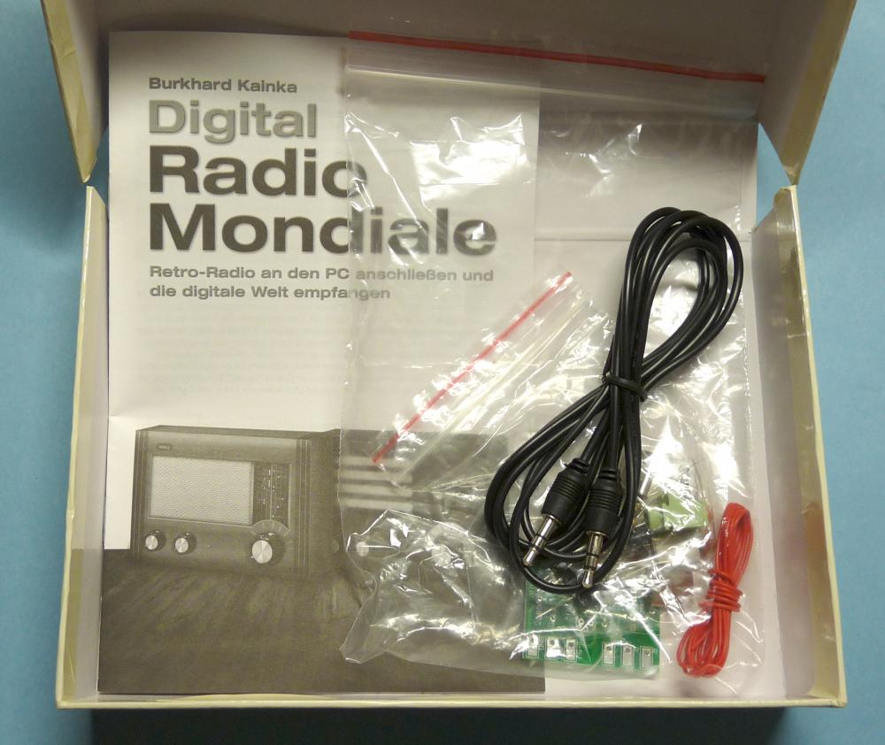 Digital-Radio-Mondiale, unbenutzer Bausatz Digitalradio, Franzis