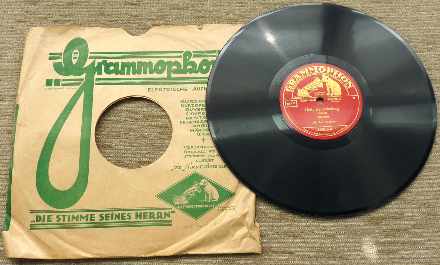 Grammophon, 10011, Militärmärsche, 1933