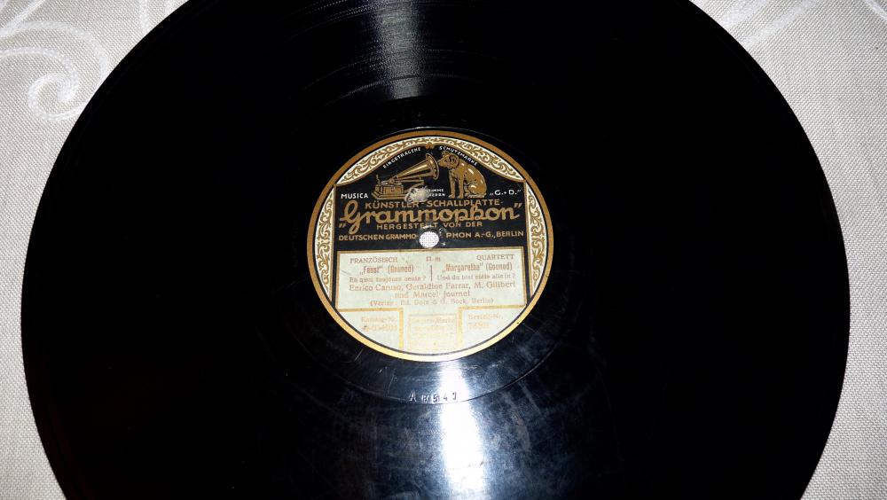 Grammophon, 78501, Faust - Enrico Caruso, Geraldine Farrar, M. Gilbert