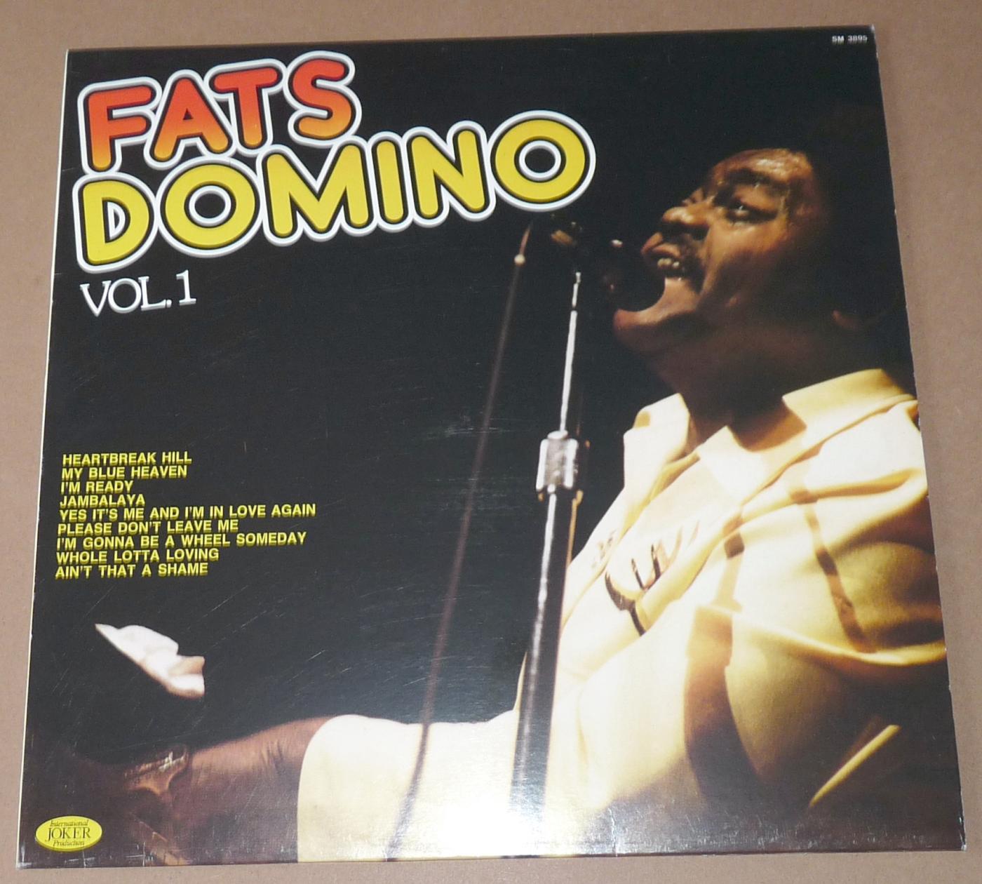 Fats Domino - Vol. 1, Gr&ouml;&szlig;te Hits, 1981, Joker, Italien
