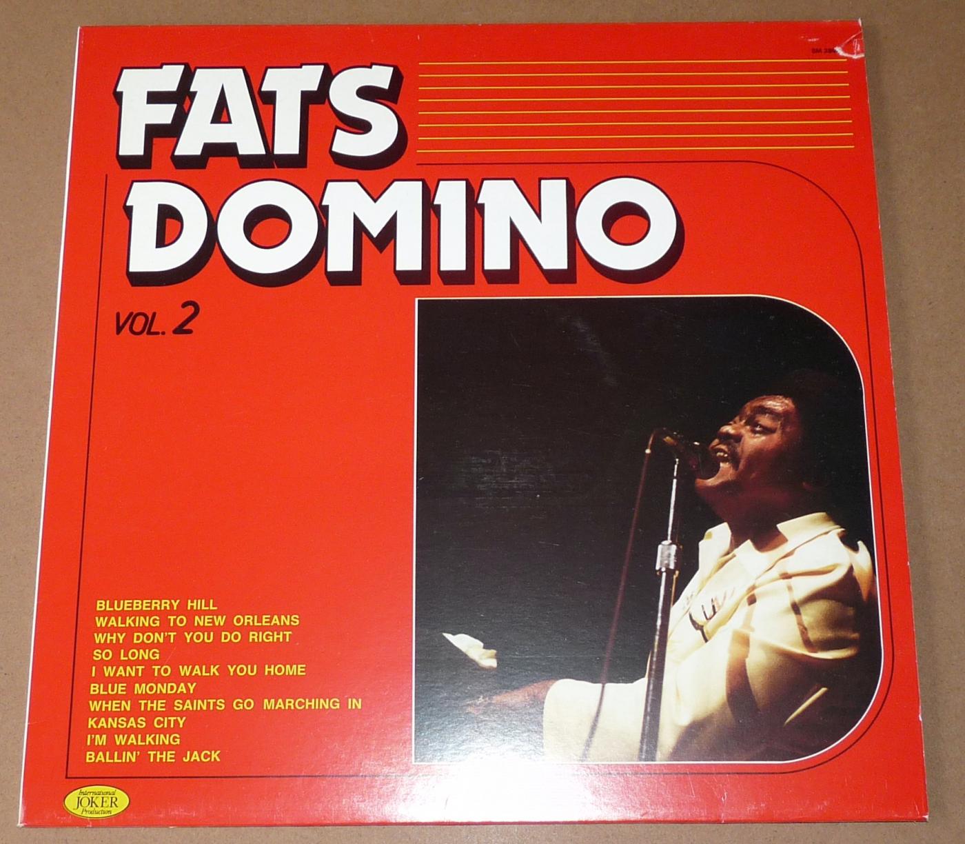 Fats Domino - Vol. 2, Gr&ouml;&szlig;te Hits, 1981, Joker, Italien