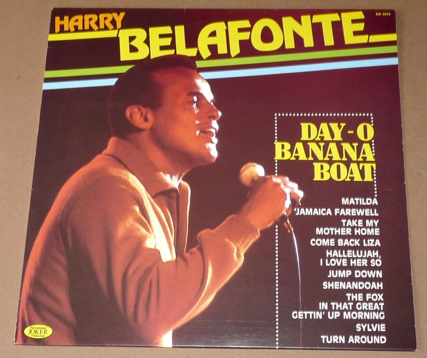 Harry Belafonte - Day-O, Banana Boat, 1981, Joker, Italien