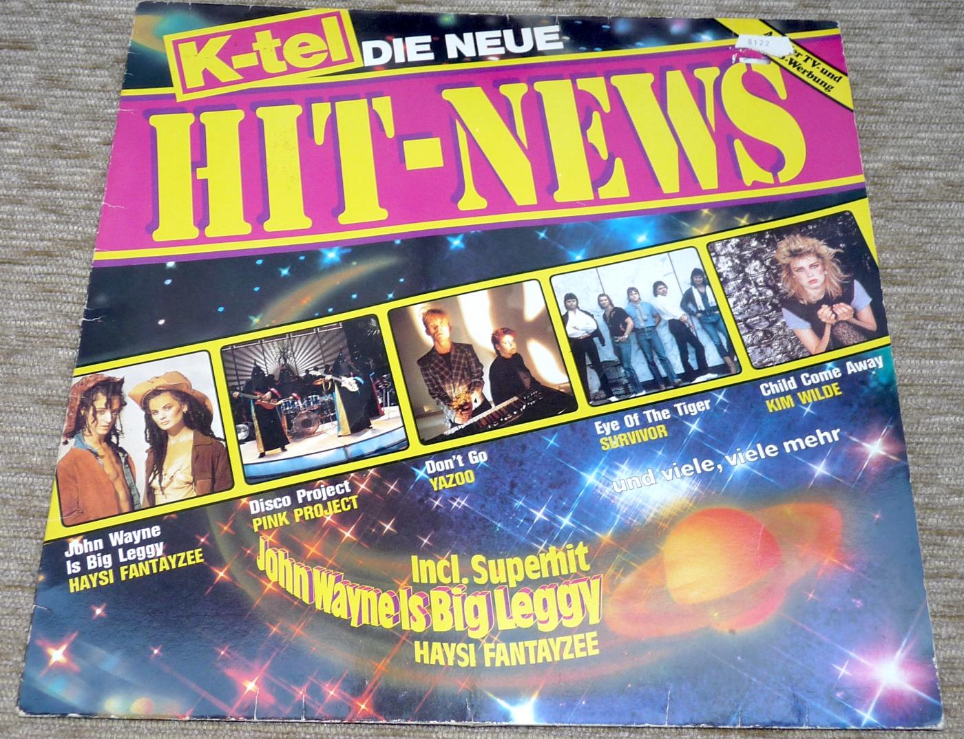 K-tel, TG1417, Hit-News, Die Neue, 1982
