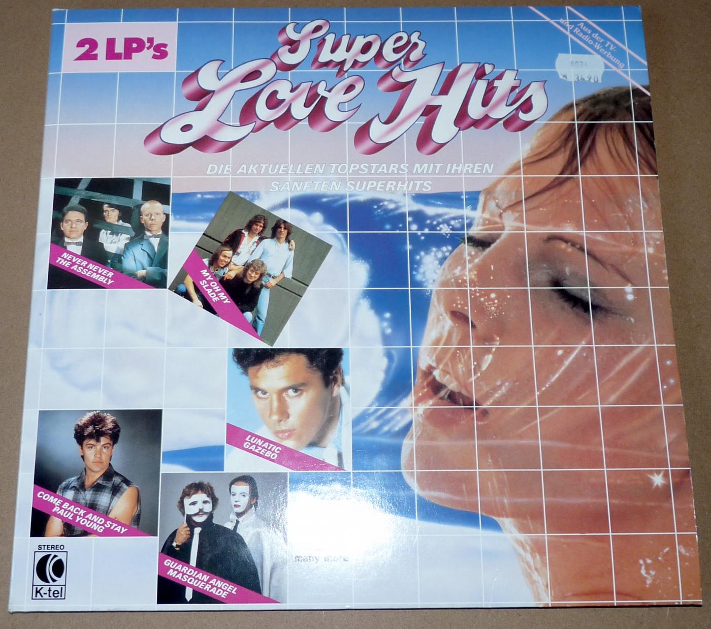 Super Love Hits der 80er, K-tel, 1984, 2 LP
