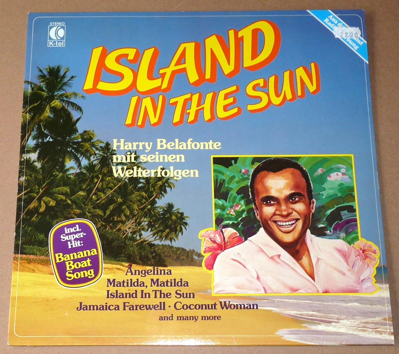 Harry Belafonte - Island In The Sun, 1981, k-tel Deutschland