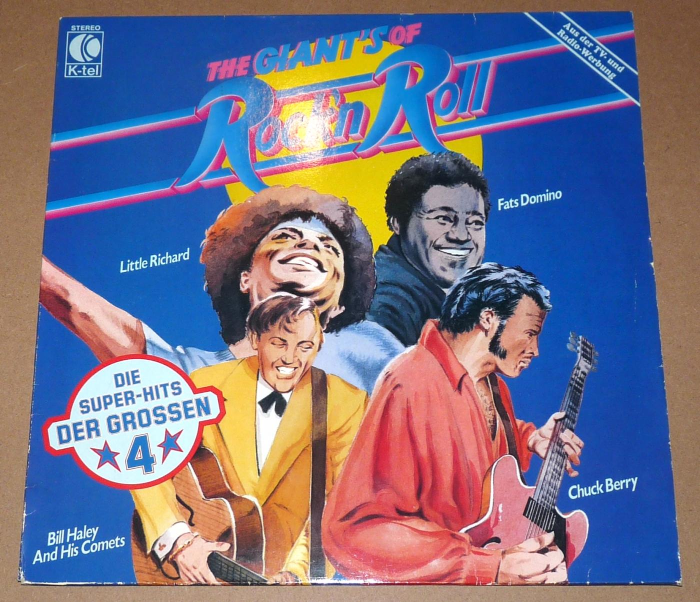 The Giants Of Rock´n Roll, Super-Hits der Großen 4, K-tel, 1982
