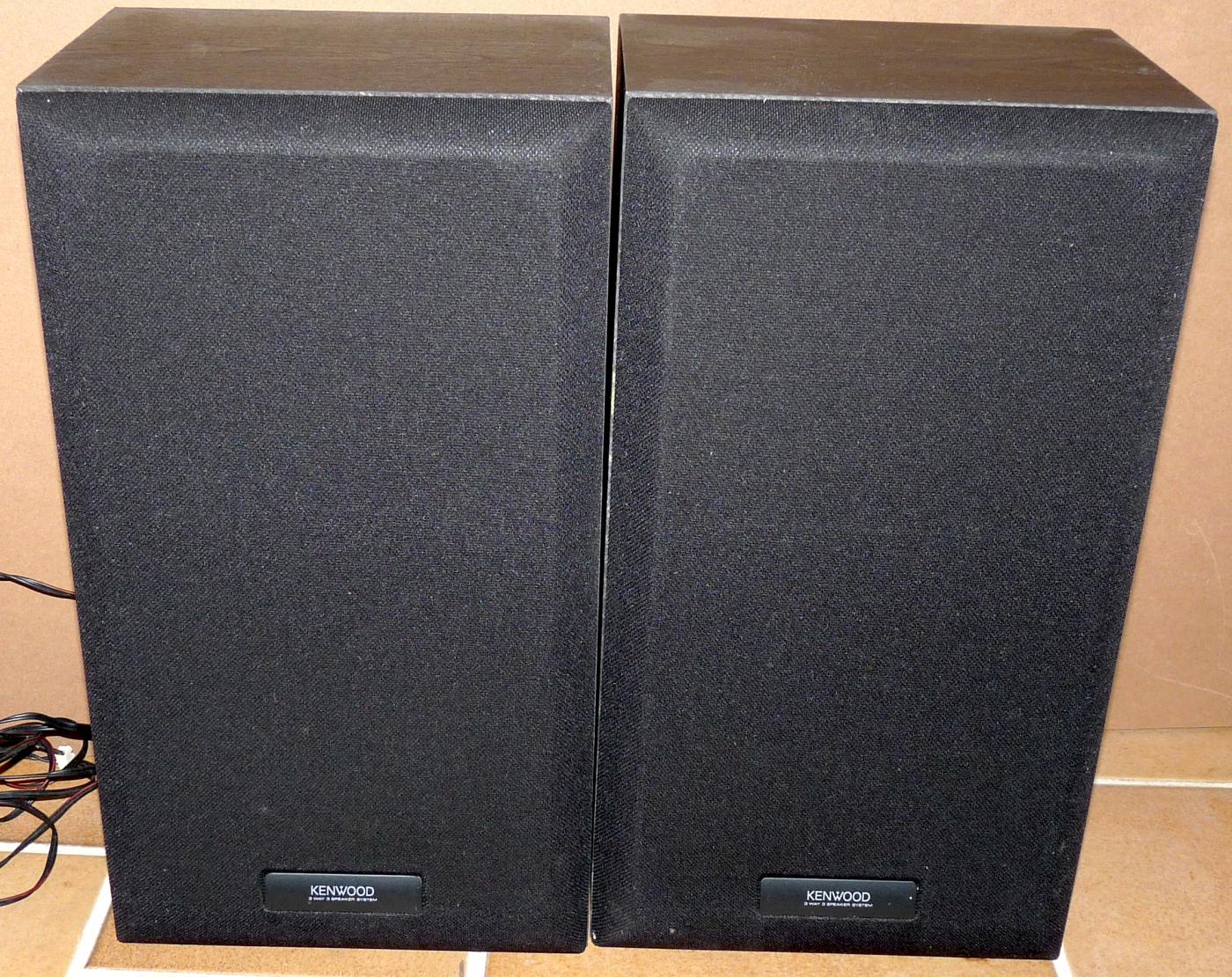 Lautsprecher Kenwood LS-25, passt zu Midi System M-25, 3-Wege, 70W, Bassreflex