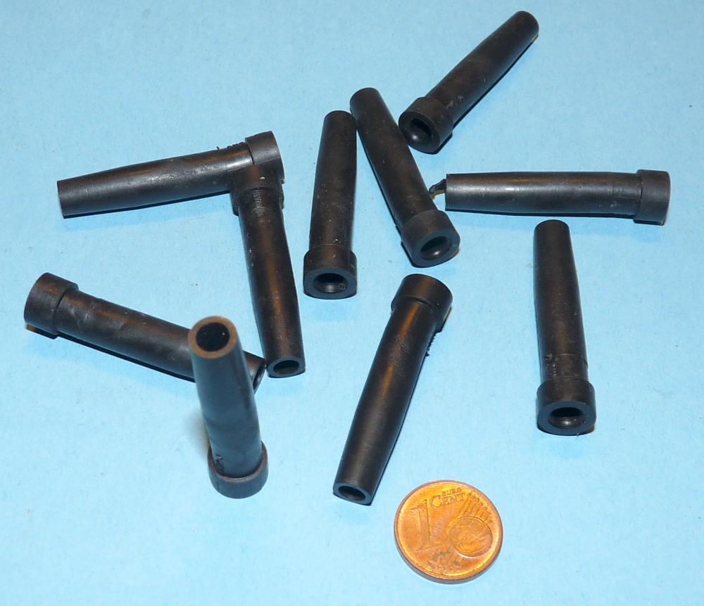 Kabeldurchführung, Knickschutz, ca. 7,5 mm Bohrloch