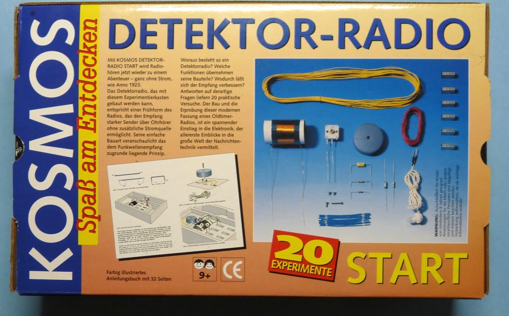 Kosmos - Detektorbausatz, ungeöffnet, 1995