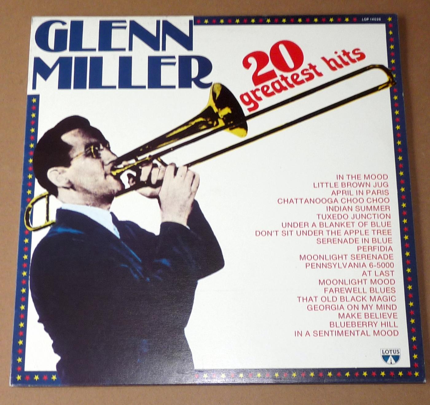 Glenn Miller - 20 Greatest Hits, LOTUS, 1982, Italien