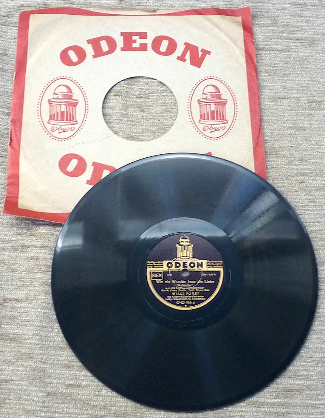 Odeon, 25466, Willi Forst, 1935