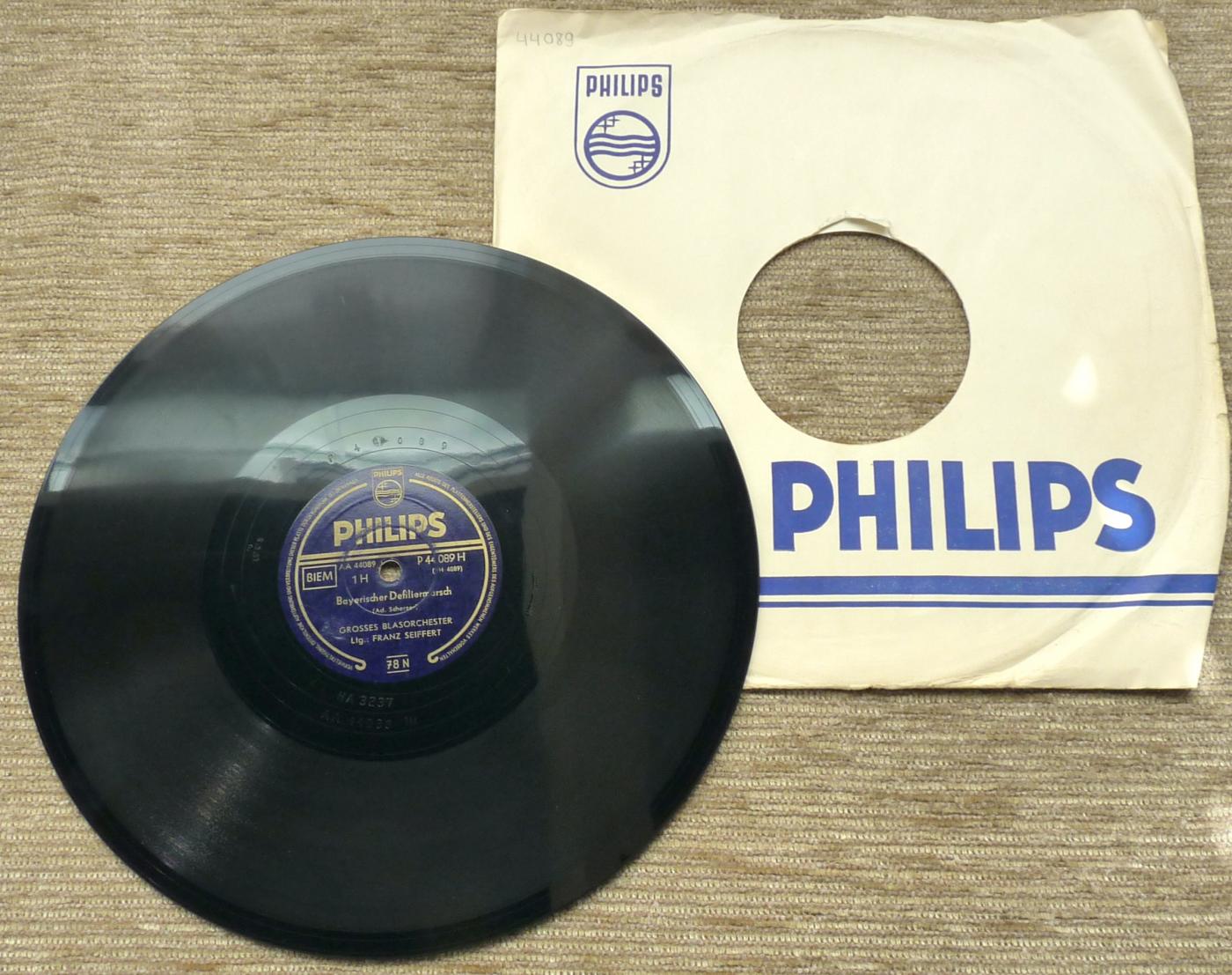 Philips, 44089, Bayrischer Defiliermars, 1951