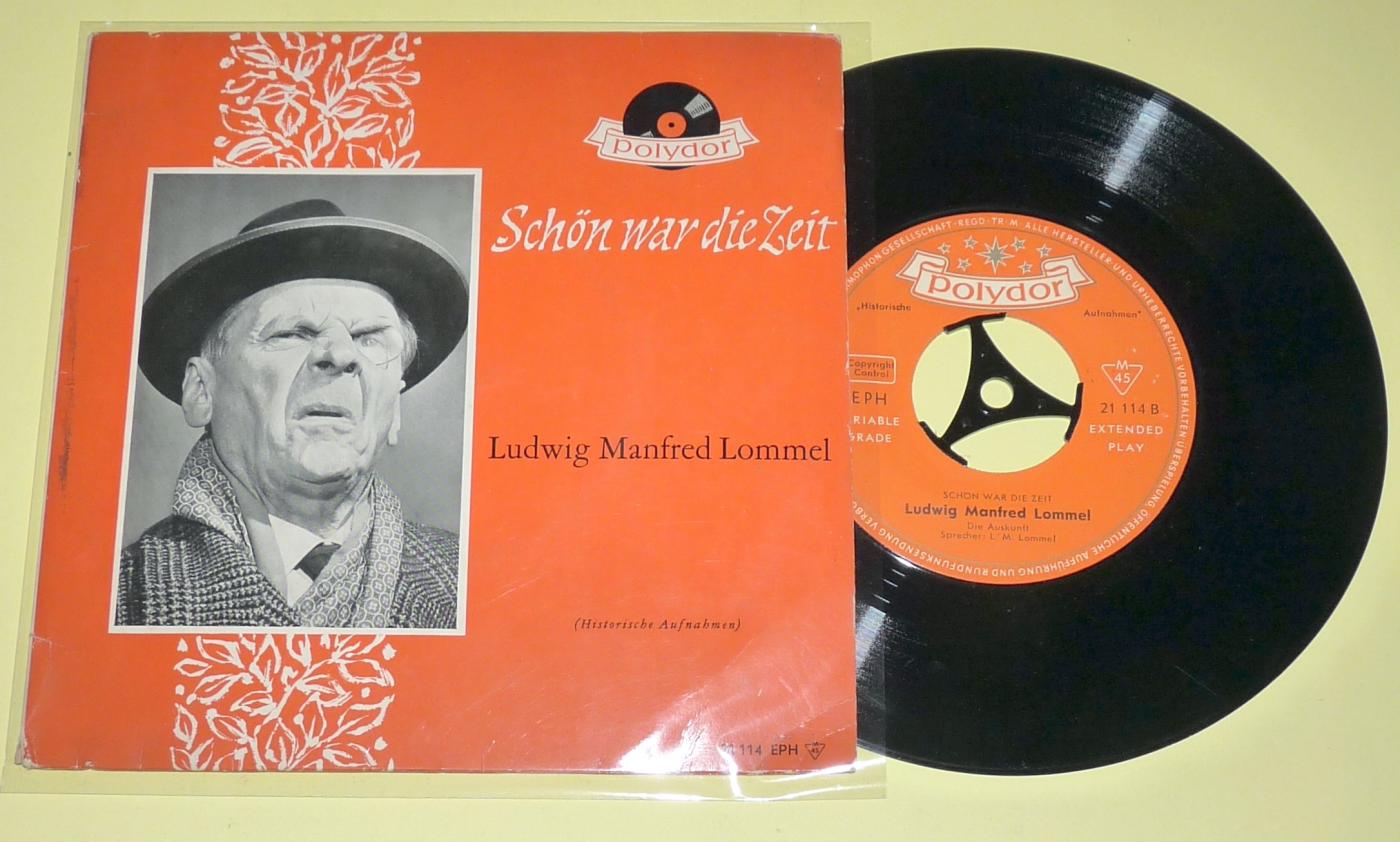 Polydor, 21114, Ludwig Manfred Lommel, (1941)