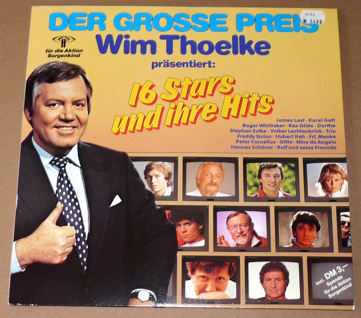 Der gro&szlig;e Preis - Wim Toelke, 16 Stars, Polydor, 1982