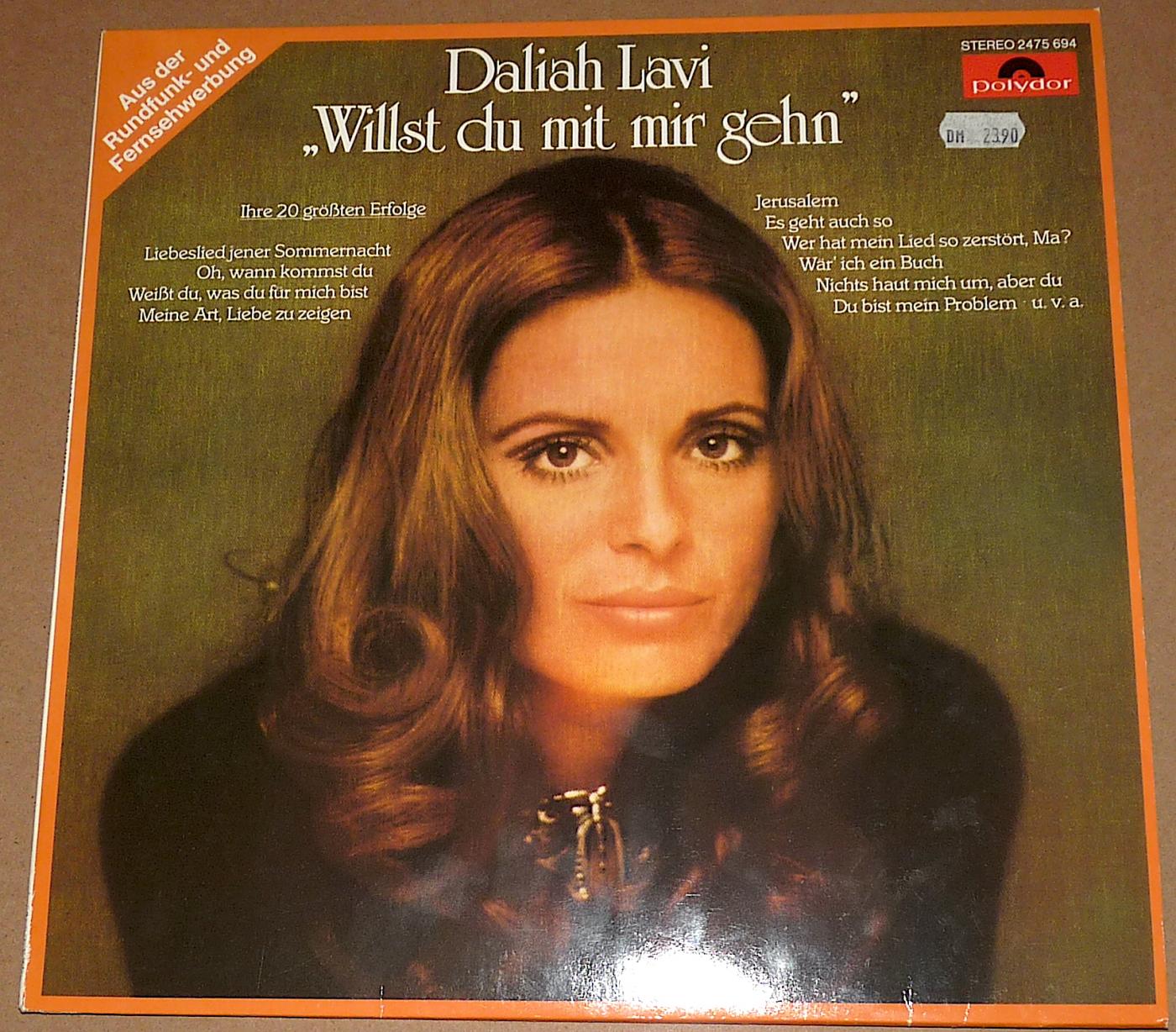 Daliah Lavi - Ihre 20 gr&ouml;&szlig;ten Erfolge, 1980, Polydor, Vinyl-LP, gewaschen