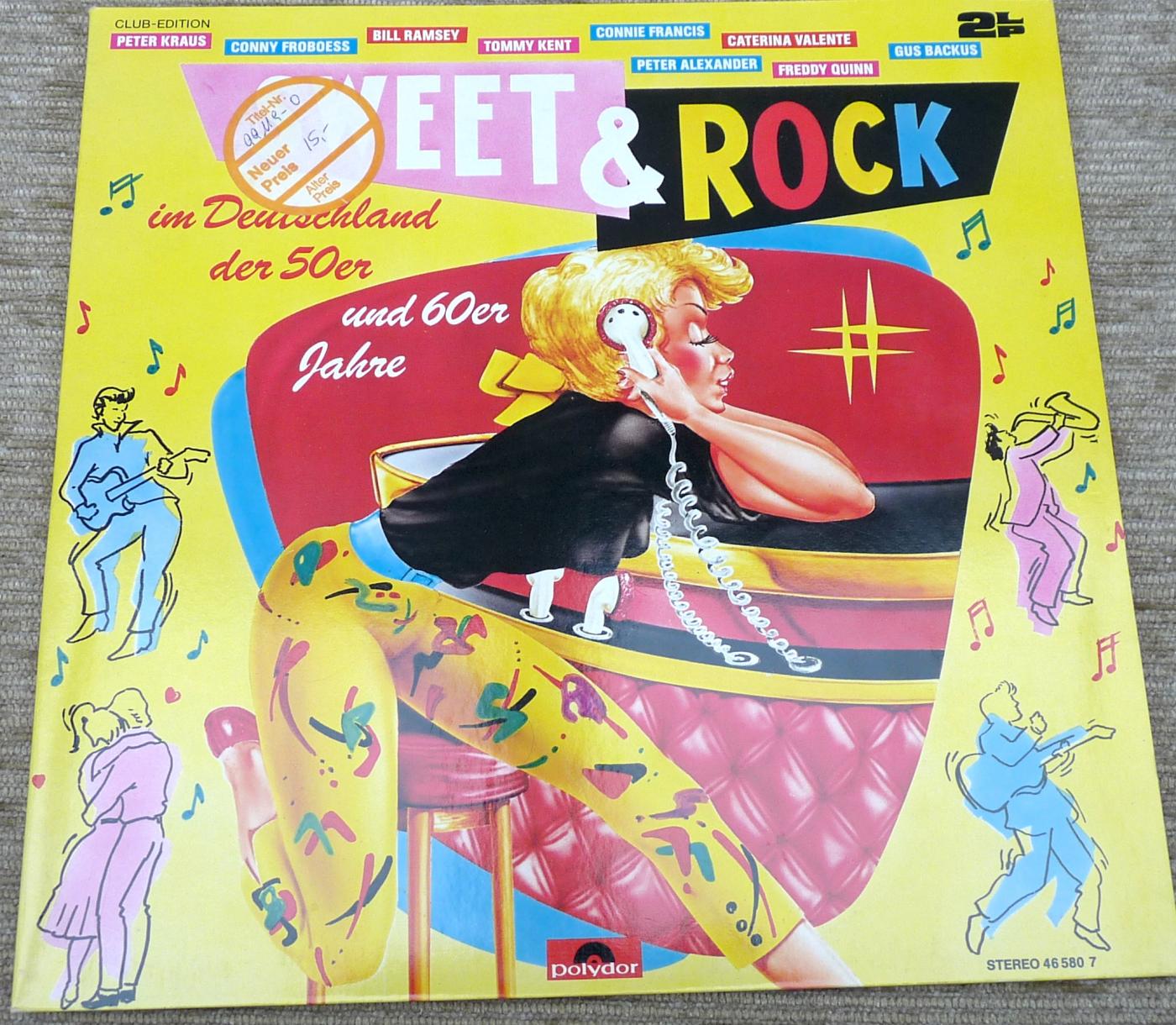 Polydor, 465807, sweet & rock, 2 LP, Sampler