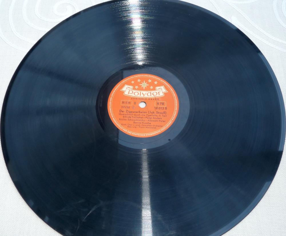 Polydor, 58 613, Der Zigeunerbaron, Querschnitt, 27.3.1952