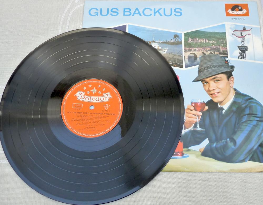 Polydor, 46759, Gus Backus - Ich hab mein Herz in Deutschland verloren