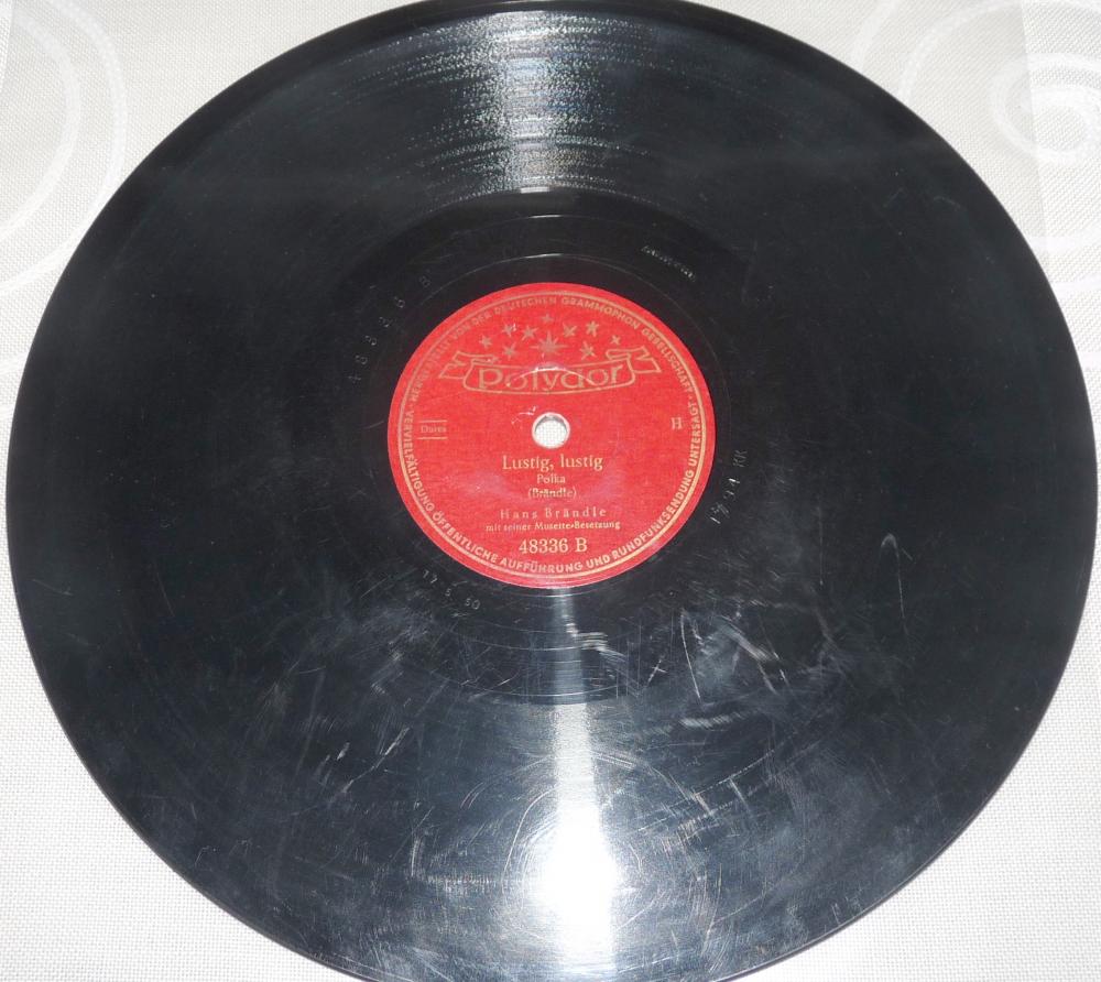Polydor, 48336, Olala - Lustif, Lustig - Hans Brändle, 1950