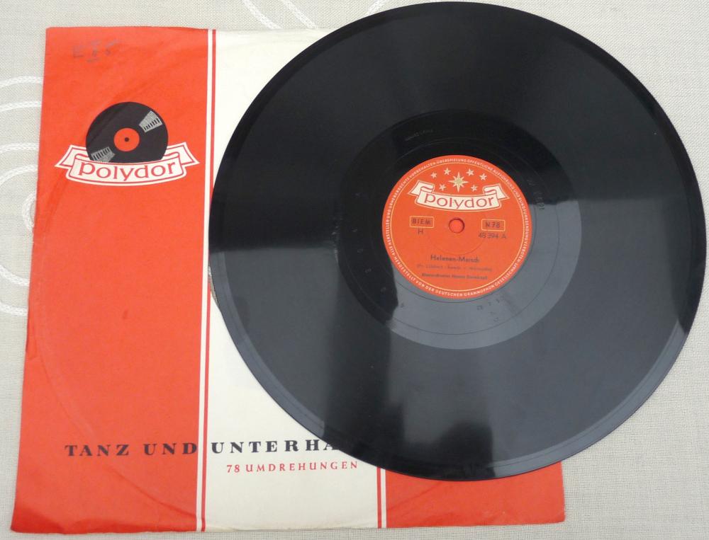 Helenen-Marsch, Zum Städele hinaus, 1950, Polydor, 48394