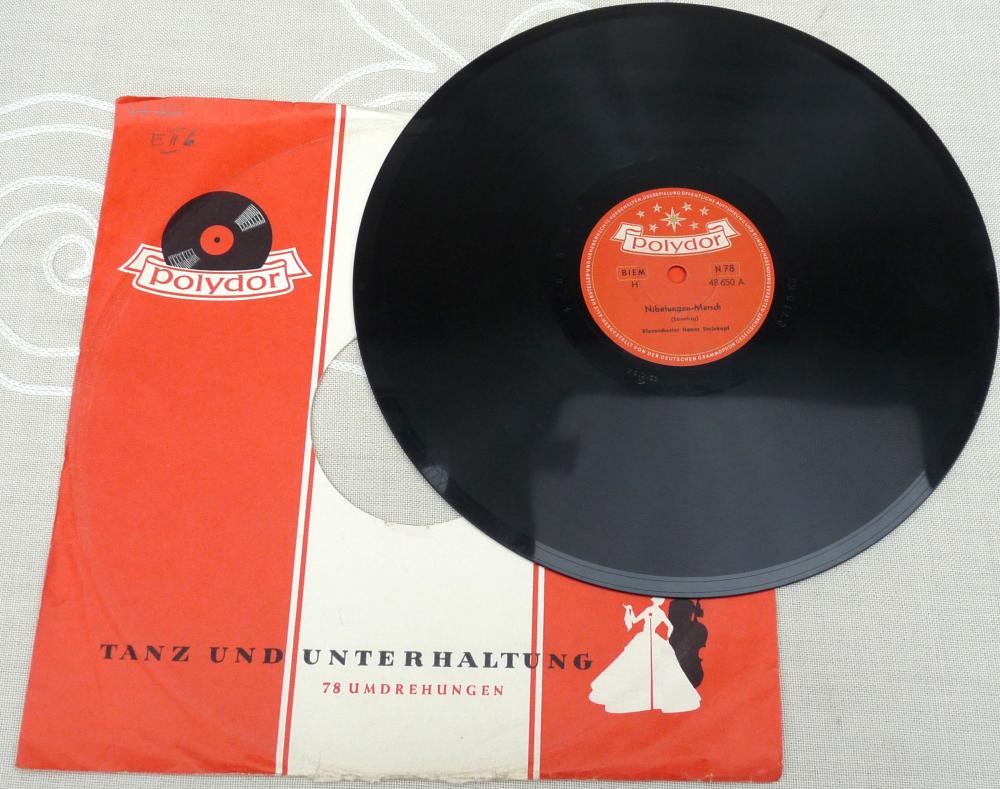 Nibelungen-Marsch, Kaiserjäger-Marsch, 1951, Polydor, 48650