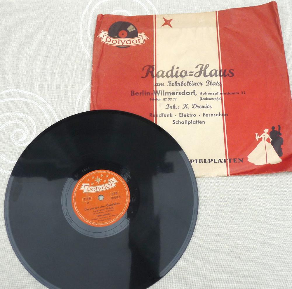 Willy Schneider - Das sind die alten Geschichten, Polydor, 49422