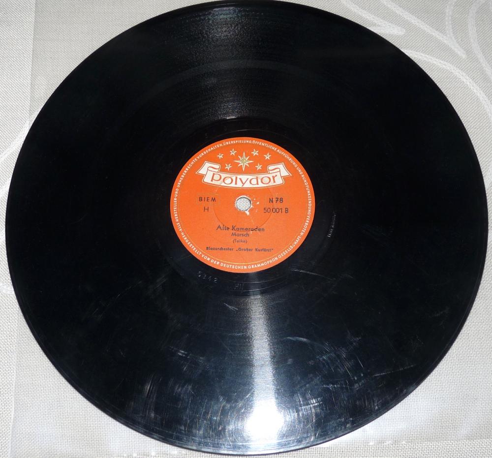 Polydor, 50001, Radetzky-Marsch, Alte Kameraden - Blasorchester