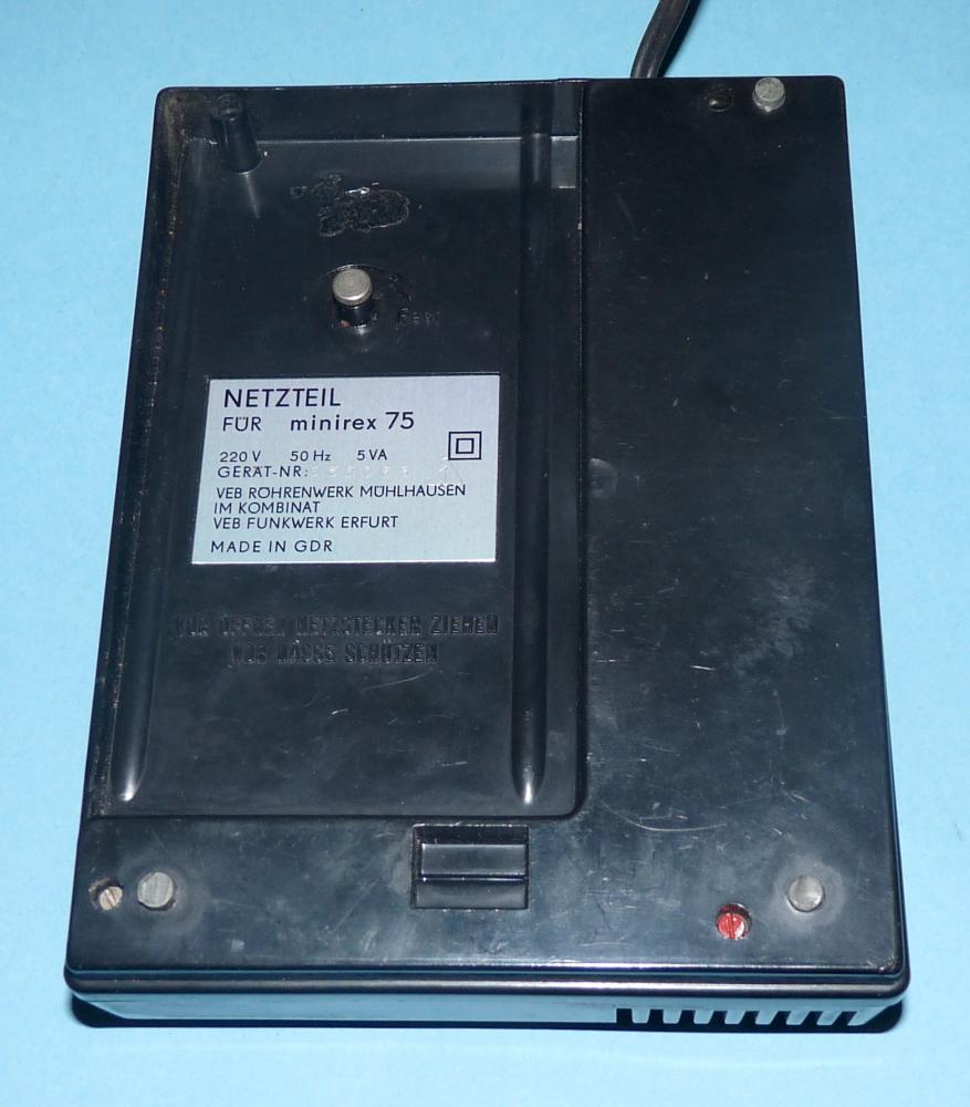 RFT-Taschenrechner minirex75